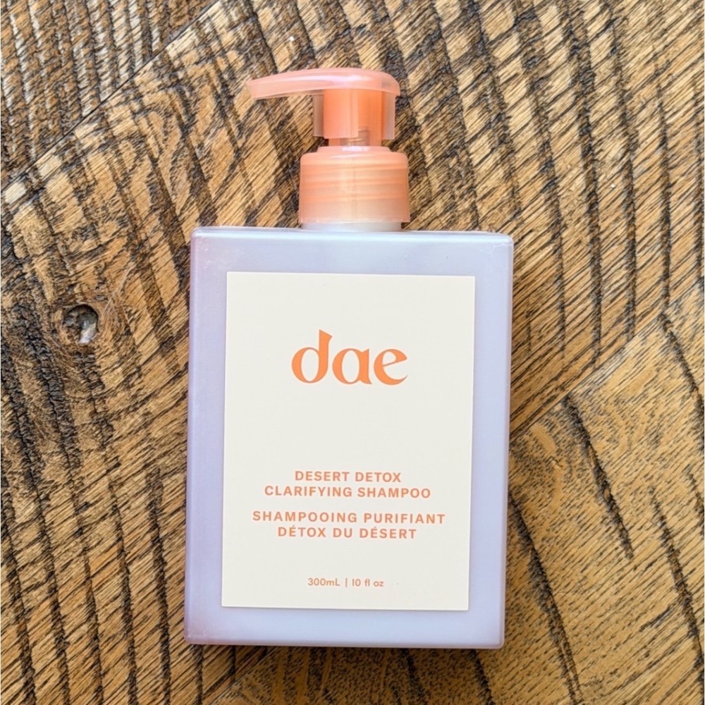 Dae Desert Detox Clarifying Shampoo 10oz 300ml Signature Citrus Scent NEW